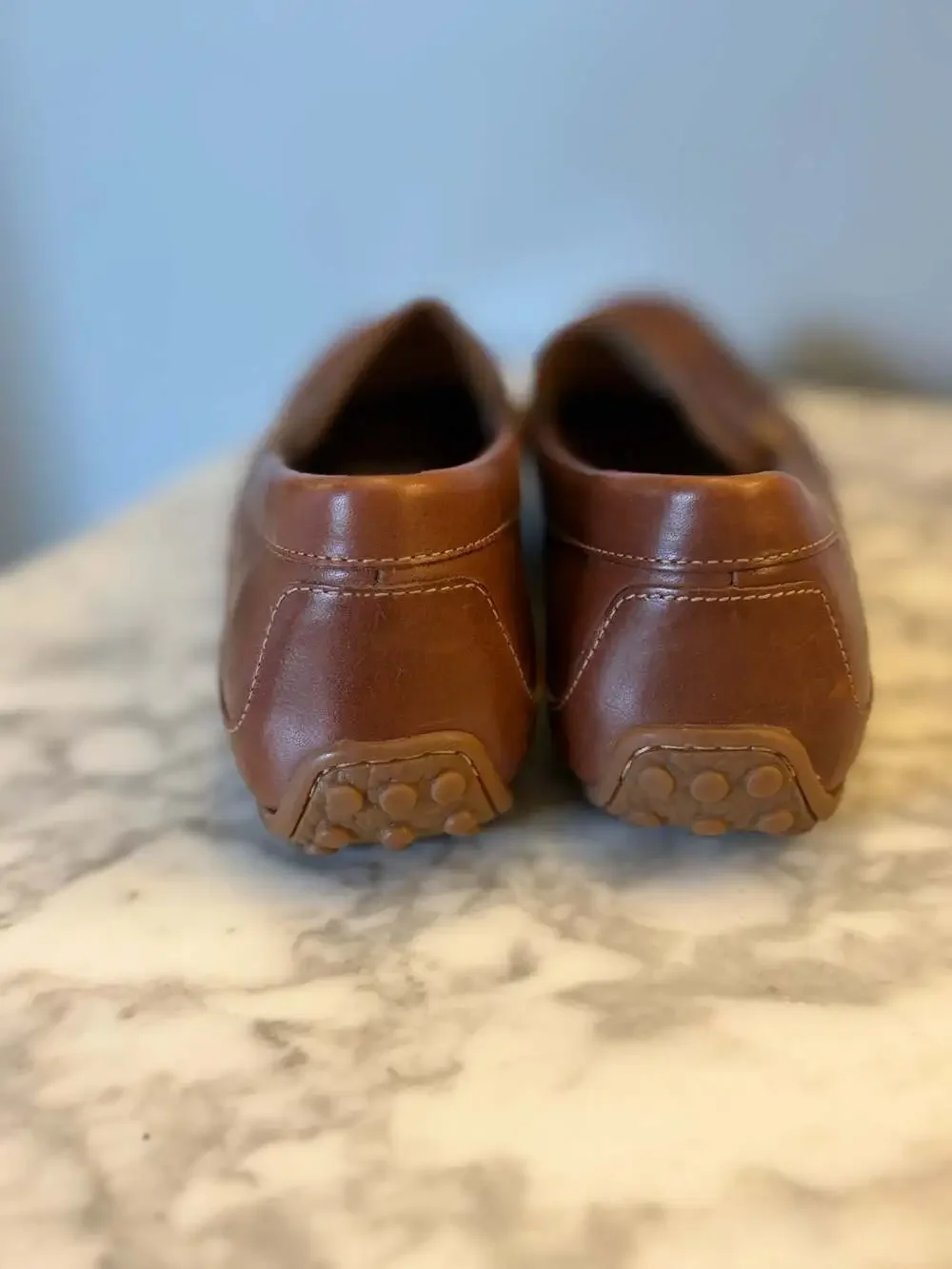 Florsheim Driver Men's Leather Penny Loafers Academic Grandpa-core